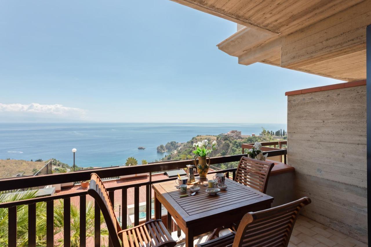 Taormina Panoramic Seaview Apartment Exterior photo